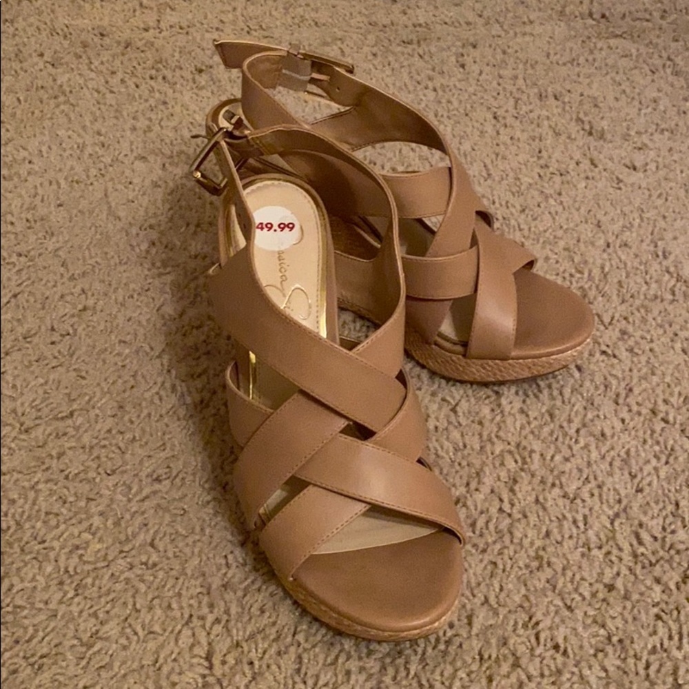 Jessica Simpson wedge sandals